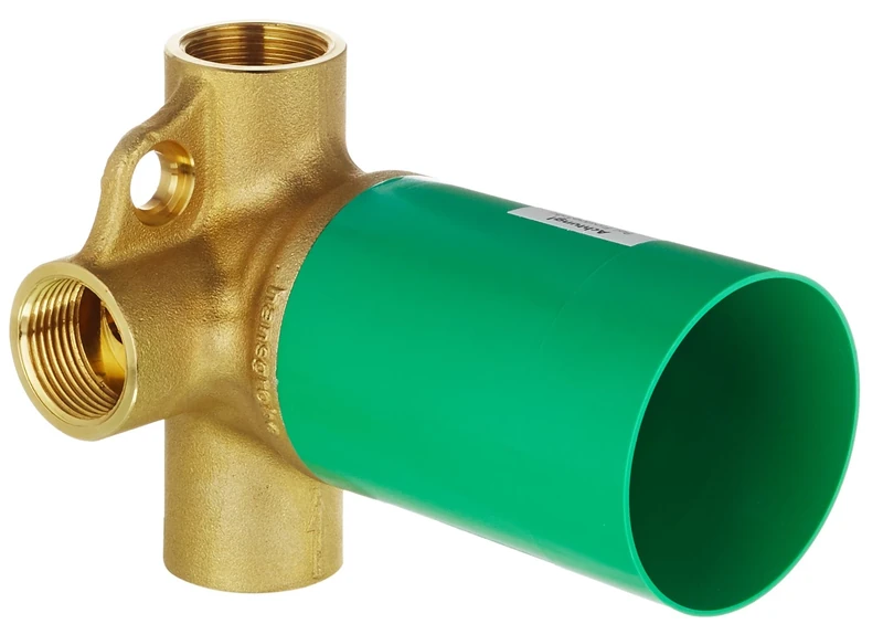 Hansgrohe 15981180 Basic Set for Trio Shut-Off/Diverter Valve for Concealed Installation, Multi-Colour