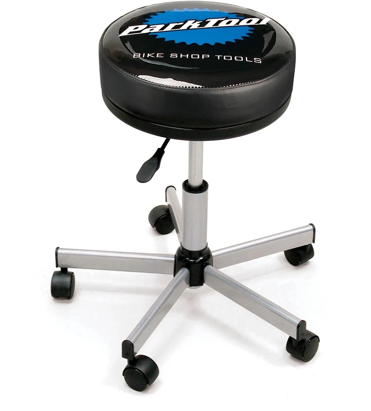 Park Tool STL-2 Adjustable-Height Shop Stool Tool, Black