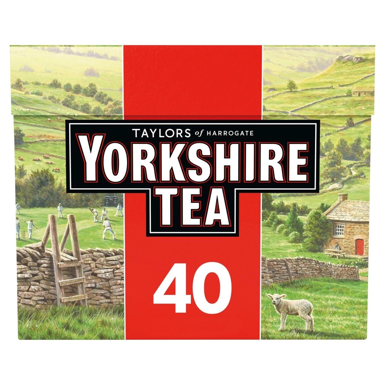 Yorkshire Tea, Box of 40 Tea Bags (Pack of 1)