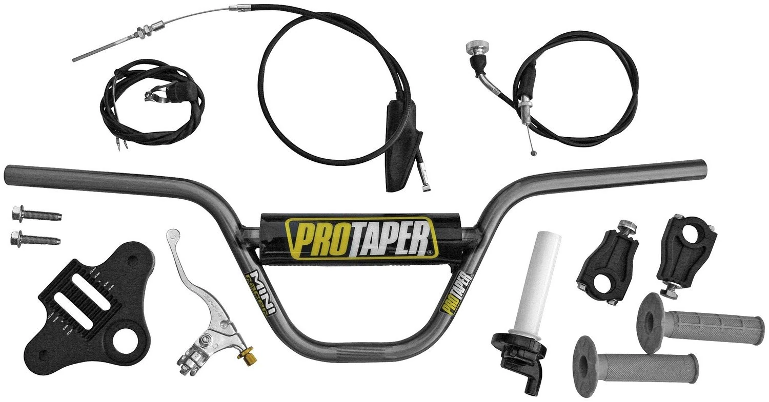 ProTaper 11-061A Pit Bike Black Handlebar Kit (XR/CRF50 11-061A) by Protaper