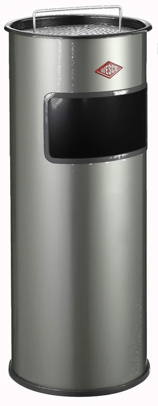 Wesco ashtray stand 50 litre with filter Silver