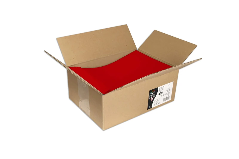 Clairefontaine 7059C Box of 200 Self-adhesive Pockets in Bulk 22.9x32.4cm 120g/m² Intensive Red Invitation Event and Correspondence Pollen Range Premium Paper