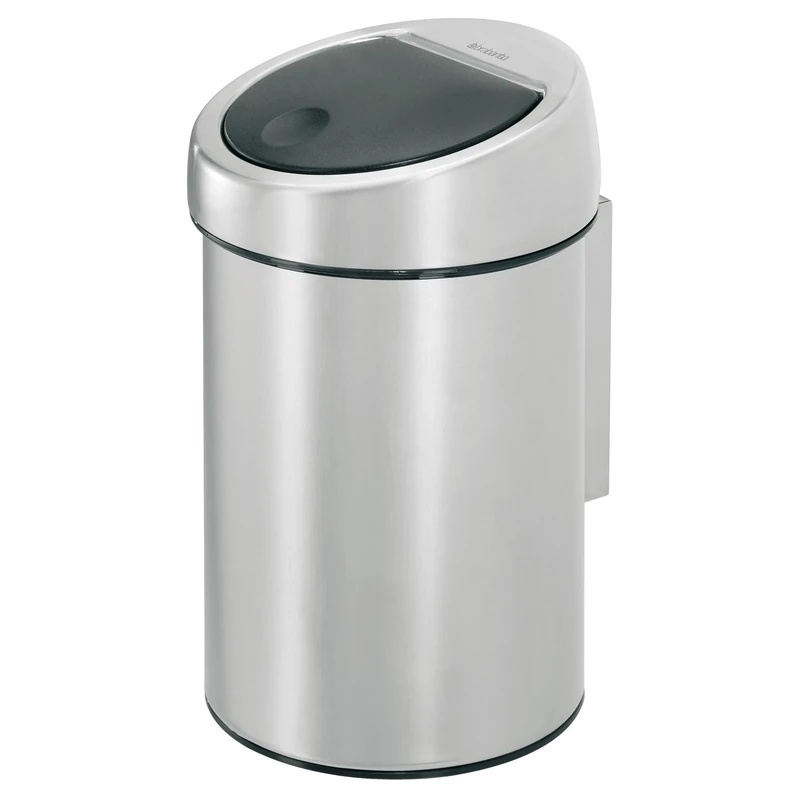 Brabantia 363986 Touch Bin, 3 L - Matt Steel