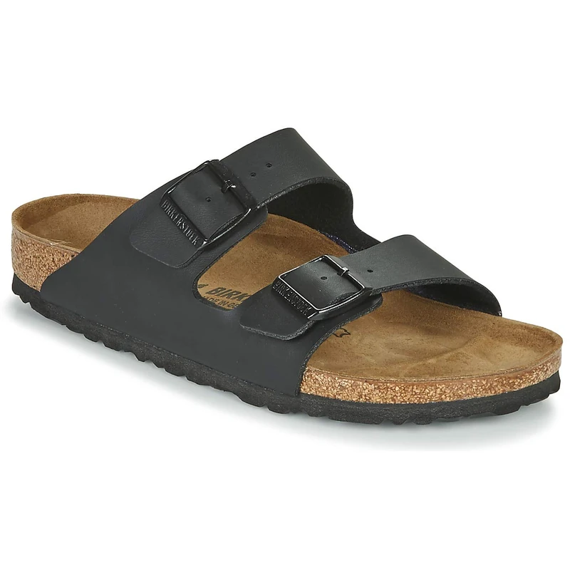 Birkenstock Arizona Mules/Clogs Men Black - 9 - Mules Shoes