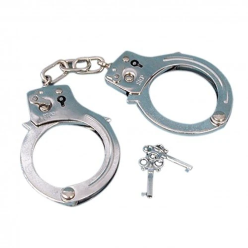Handcuffs Metal with Key for Costumes