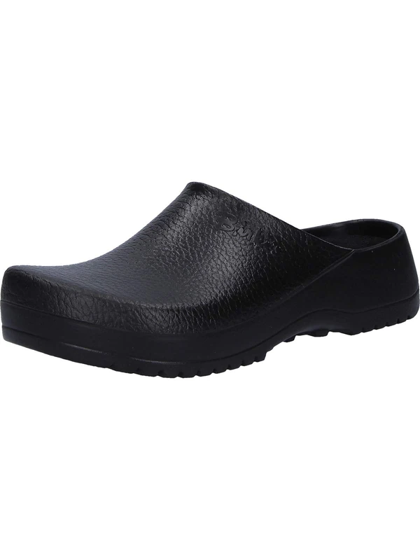 Birki's Mens Super Clogs, Black, 5 UK