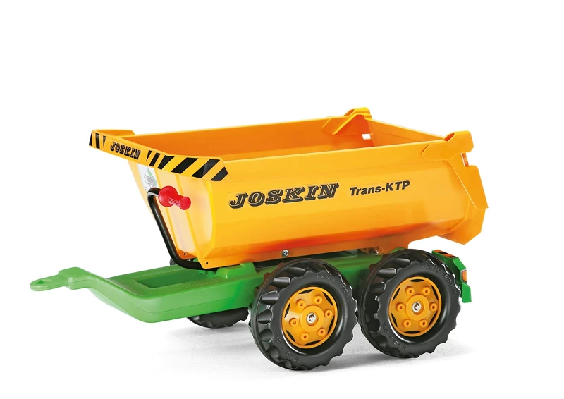Rolly S2612226 Giant Half-Pipe Joskin Twin Axle Trailer, Yellow, 89 cm × 43 cm × 49 cm