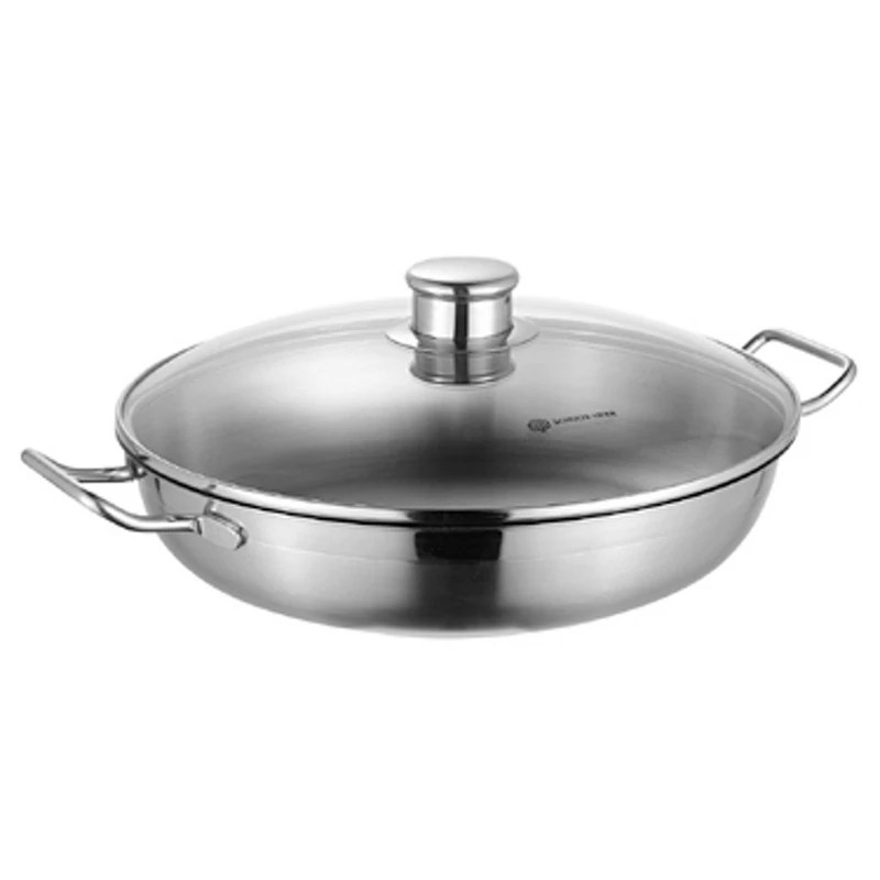 Schulte-Ufer i-Padella Line-Profi 28 Cm metallic