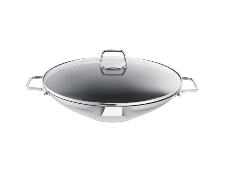 Schulte-Ufer Wega 66520-34 Coated Wok with Utensils - 34cm