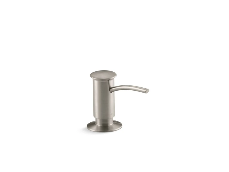 KOHLER K-1895-C-BN Soap or Lotion Dispenser with Contemporary Design (Clam Shell Packed), Brushed Nickel - Image 1