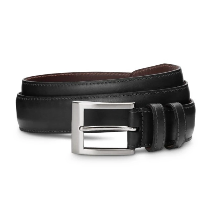 Allen Edmonds Men's Wide Basic Belt, Black, 42