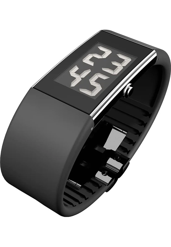 Rosendahl RS43103 Black Rubber Strap LCD Watch