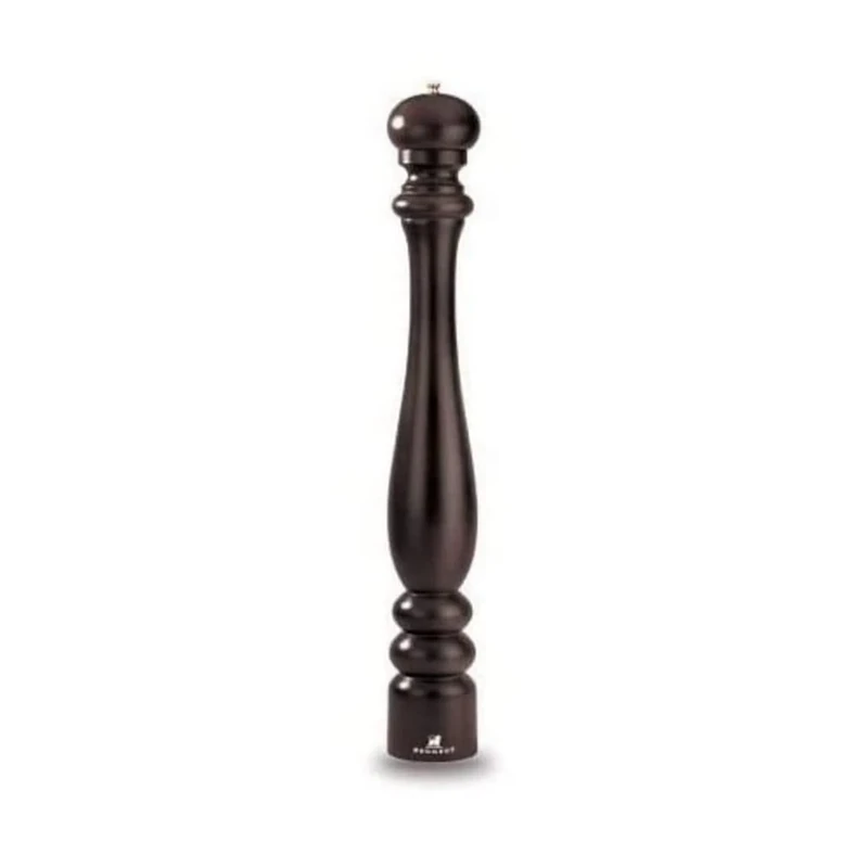 PEUGEOT - Paris 80 cm Pepper Mill - Classic Grind System - Made with PEFC Certified Wood - Lifetime Guaranteed Mechanism - Made in France - Chocolate Colour