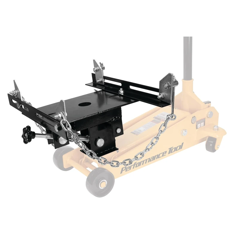 PERFORMANCE TOOL W41044 Transmission Jack Adapter for Passenger Car and Light Duty Truck Transmissions, 1/2 Ton.