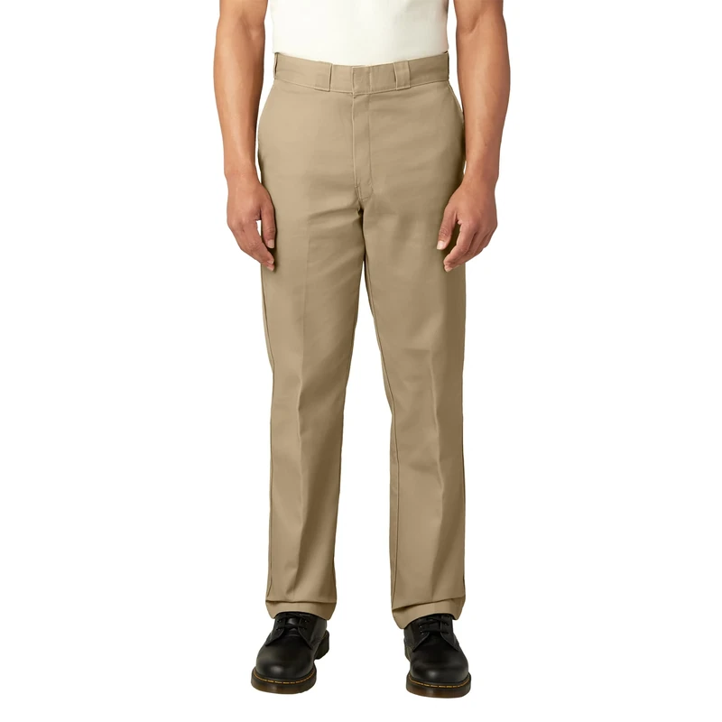 Dickies Men's Original 874 Work Utility Pants, Khaki, 28W / 30L