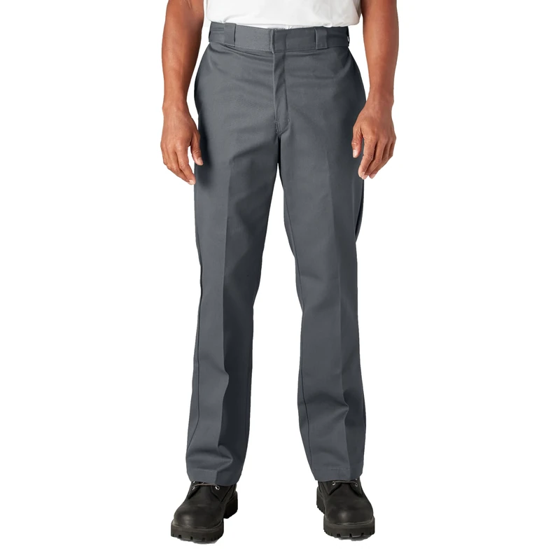Dickies Men's 874 Original Pant Workwear Trousers, Charcoal Grey, 34W 32L UK