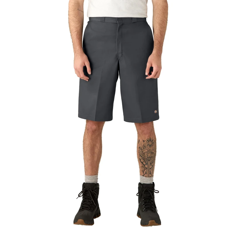 Dickies Men's 13-inch Multi-use Pocket Work Shorts, Charcoal Grey, 38 UK