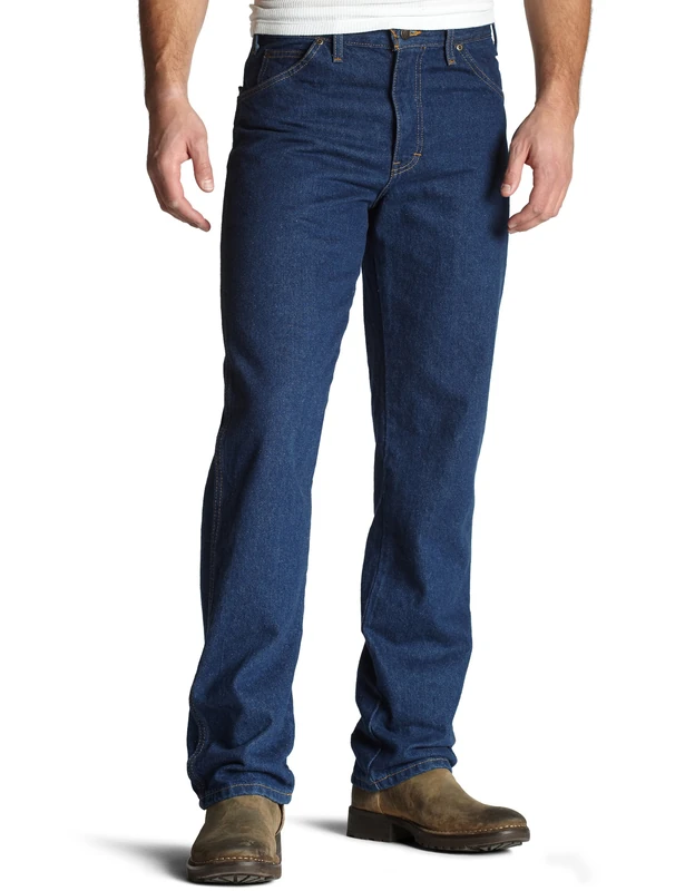 Dickies, Men's, Denim 5PKT Jean Regular, Rinsed IND Blue, 33W / 32L - Image 1