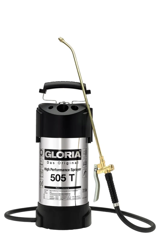 GLORIA 505T Profiline, High-performance 5 Litres Sprayer Made Of Non-corroding Stainless Steel