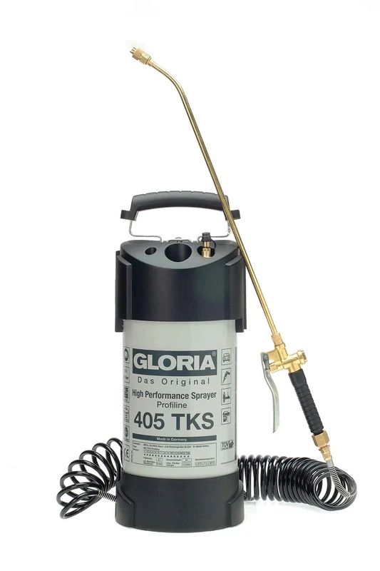 Gloria "405 TKS Profiline" High Performance Sprayer, White/Black, 22.5x21.5x57.5 cm
