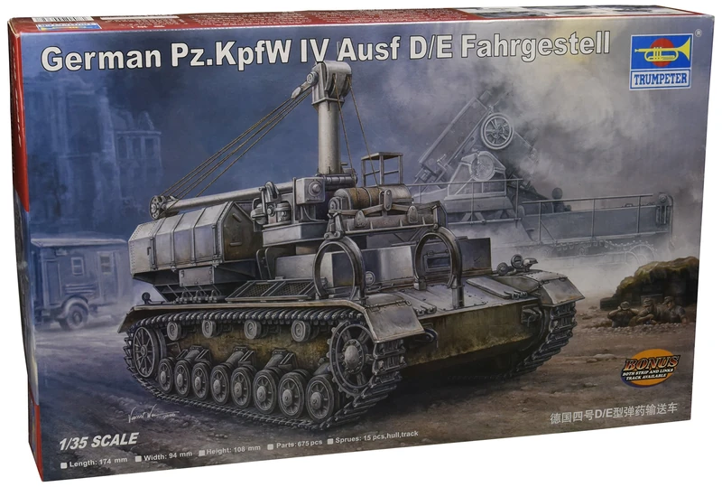 Trumpeter 1:35 Pz.Kpfw IV Ausf.D/E Fahrgestell Model Kit