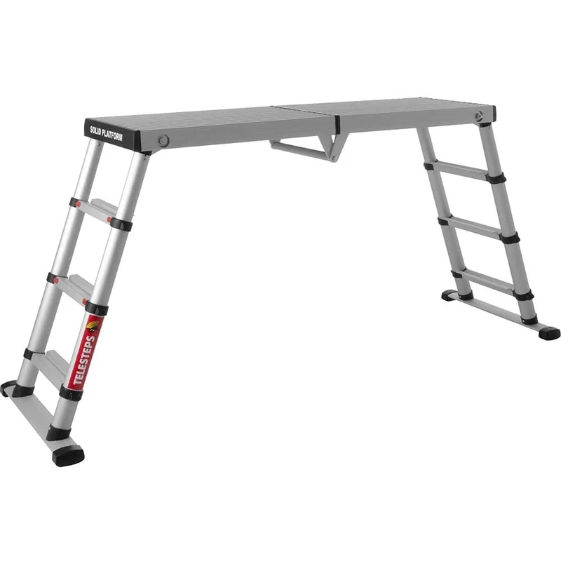 Telesteps 61209-101 Solid Line 3 height Working Platform, Silver