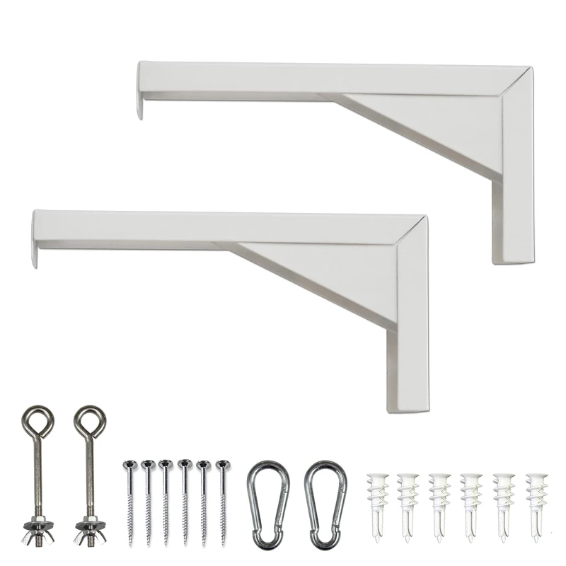 Elite Screens L brackets 30.5 cm 90°, Wall White