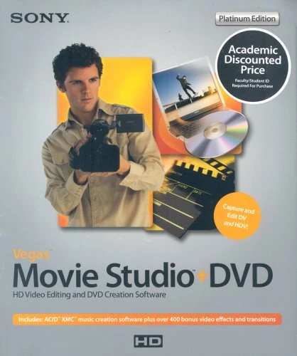 Sony Vegas Movie Studio +DVD 6 (Platinum Edition) (Education Edition) (PC) - Image 1