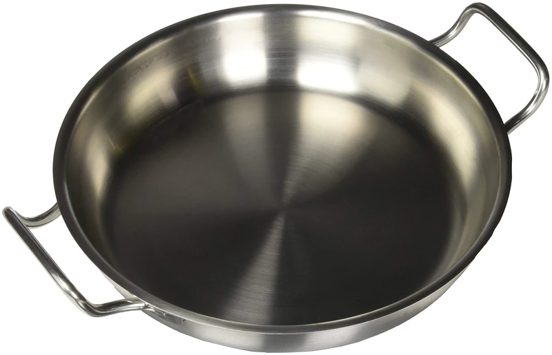 PADERNO Stainless Steel 11 Inch Paella Pan