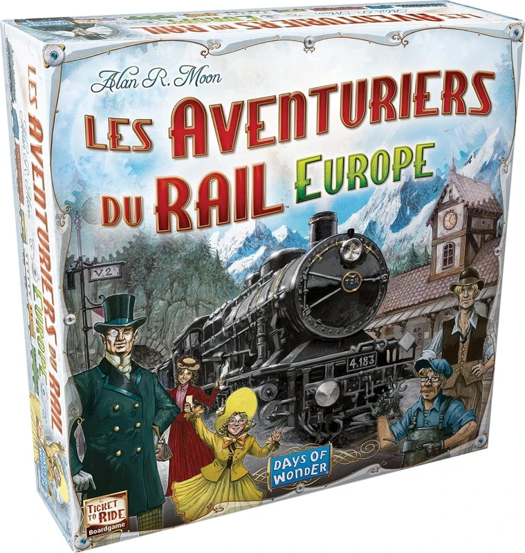 Jeu Days of Wonder - Les Aventuriers du Rail : Europe - French Language