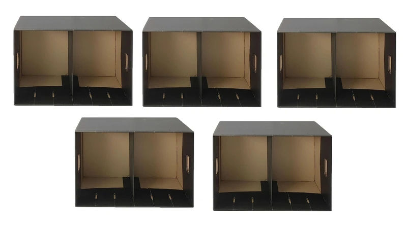Q-Connect Module Lever Arch File - Black (Pack of 5)