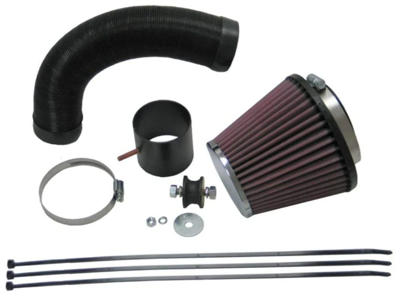 K&N 57-0041-2 Washable and Reusable Car Performance Intake Kit