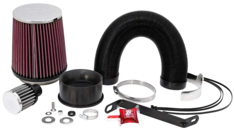 K&N 57-0425 Washable and Reusable Car Performance Intake Kit