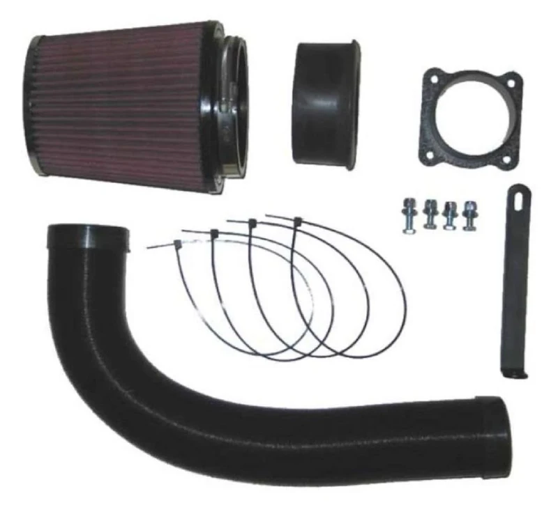 K&N 57-0614 Washable and Reusable Car Performance Intake Kit