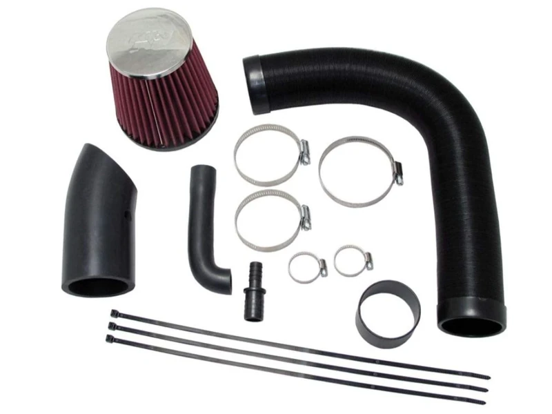 K&N 57-0404 Washable and Reusable Car Performance Intake Kit