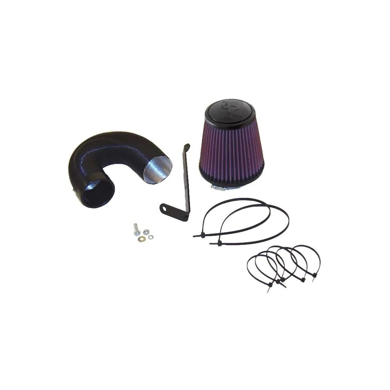 K&N 57-0282 Washable and Reusable Car Performance Intake Kit