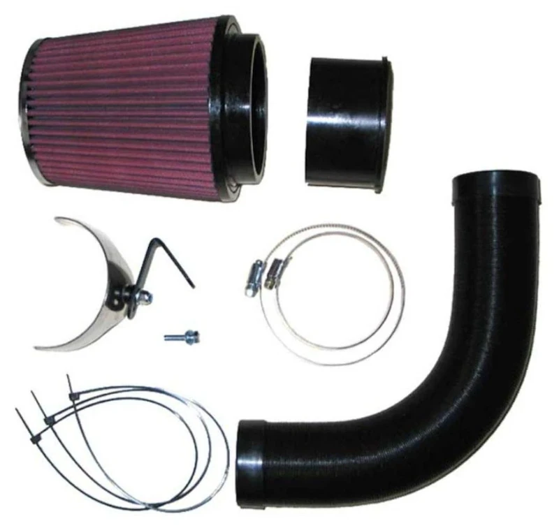 K&N 57-0604 Washable and Reusable Car Performance Intake Kit