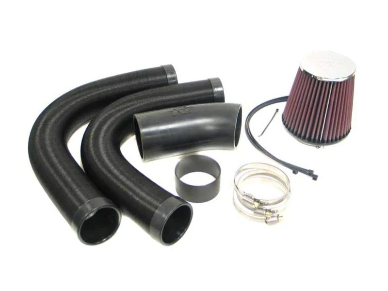 K&N 57-0238 Washable and Reusable Car Performance Intake Kit