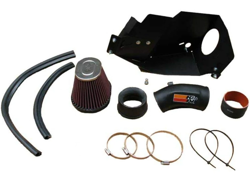 K&N 57I-1001 Washable and Reusable Car Performance Intake Kit - Image 1