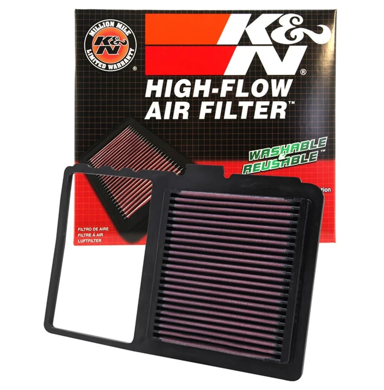 K&N Engine Air Filter: High Performance, Premium, Washable, Panel Filter: 2004-2011 Prius, 33-2329