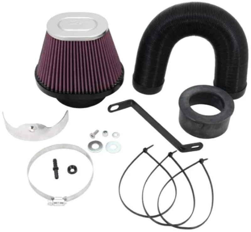 K&N 57-0505 Washable and Reusable Car Performance Intake Kit
