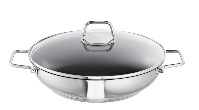 Schulte-Ufer Wega Frying Pan 28 Cm metallic