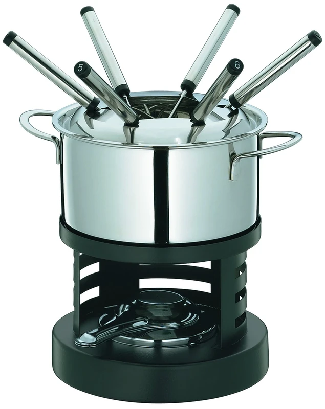 KuchenProfi 18 cm Luzern German Fondue Set Stainless Steel