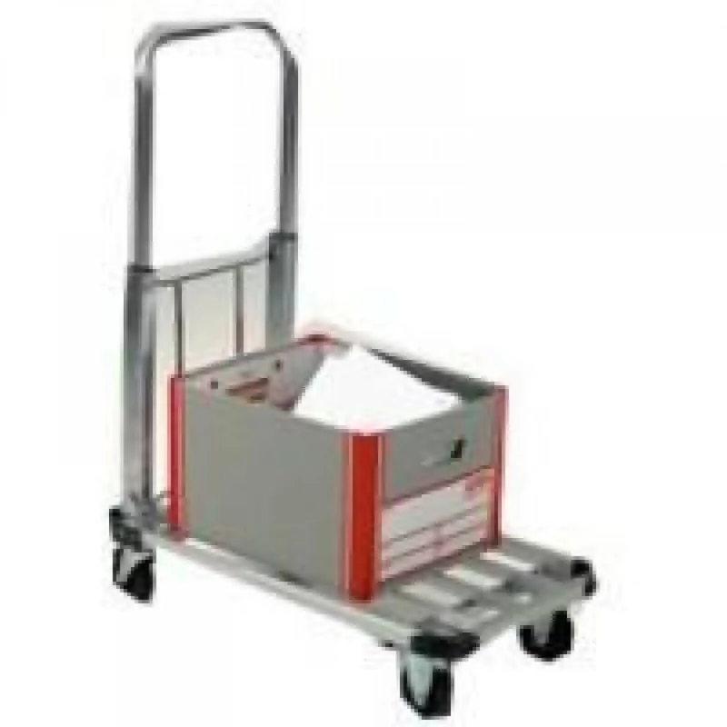 GPC GI001Y Folding Lightweight Trolley, Aluminium