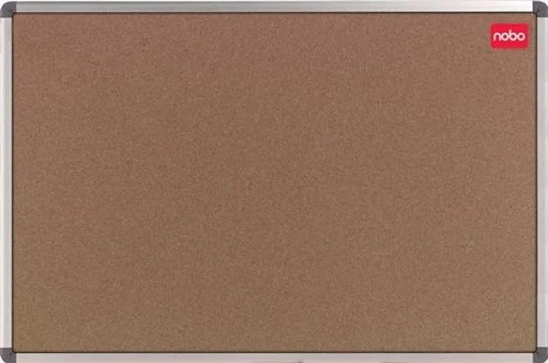 Nobo Classic Cork Board with Wall Fixing Kit Included - 1200 mm x 1800 mm