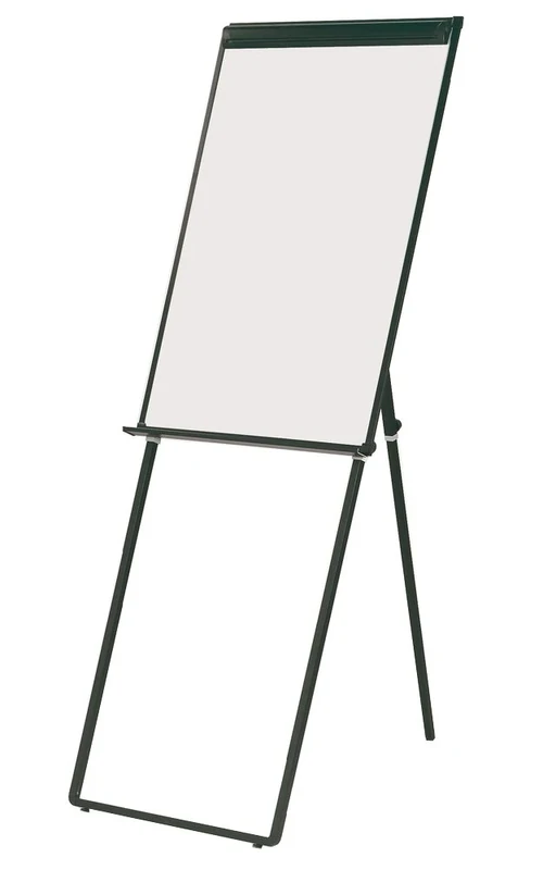 Q-Connect Deluxe Magnetic Flipchart Easel (Height Adjustable to Suit You)