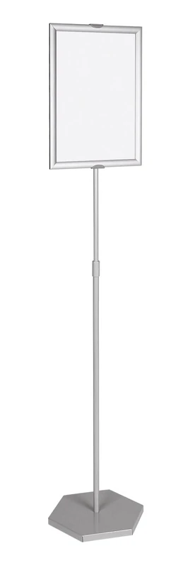 Bi-Office A4 Snap Wall Display Stand - White