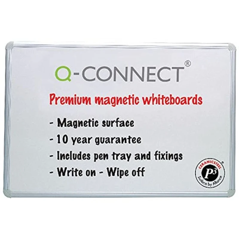 Q-Connect 1200x900mm Premium Magnetic Dry Wipe Board