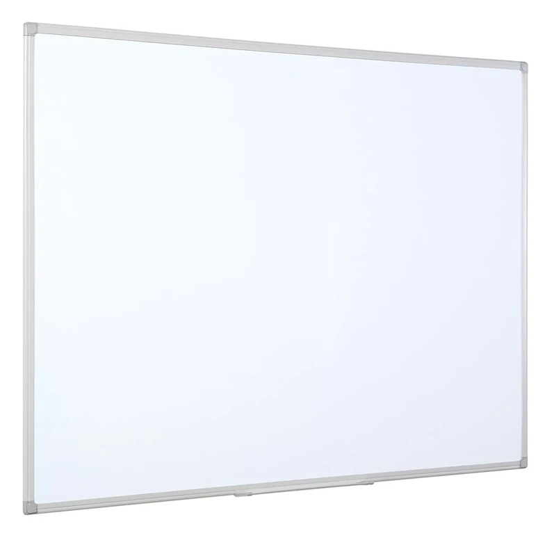 Bi-Office Whiteboard Maya, Two-sided Melamine, Plastic Frame, 120 x 90 cm