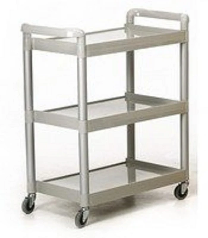 GPC 3 Shelf Service Trolley HI424Y - Grey, Pack of 1